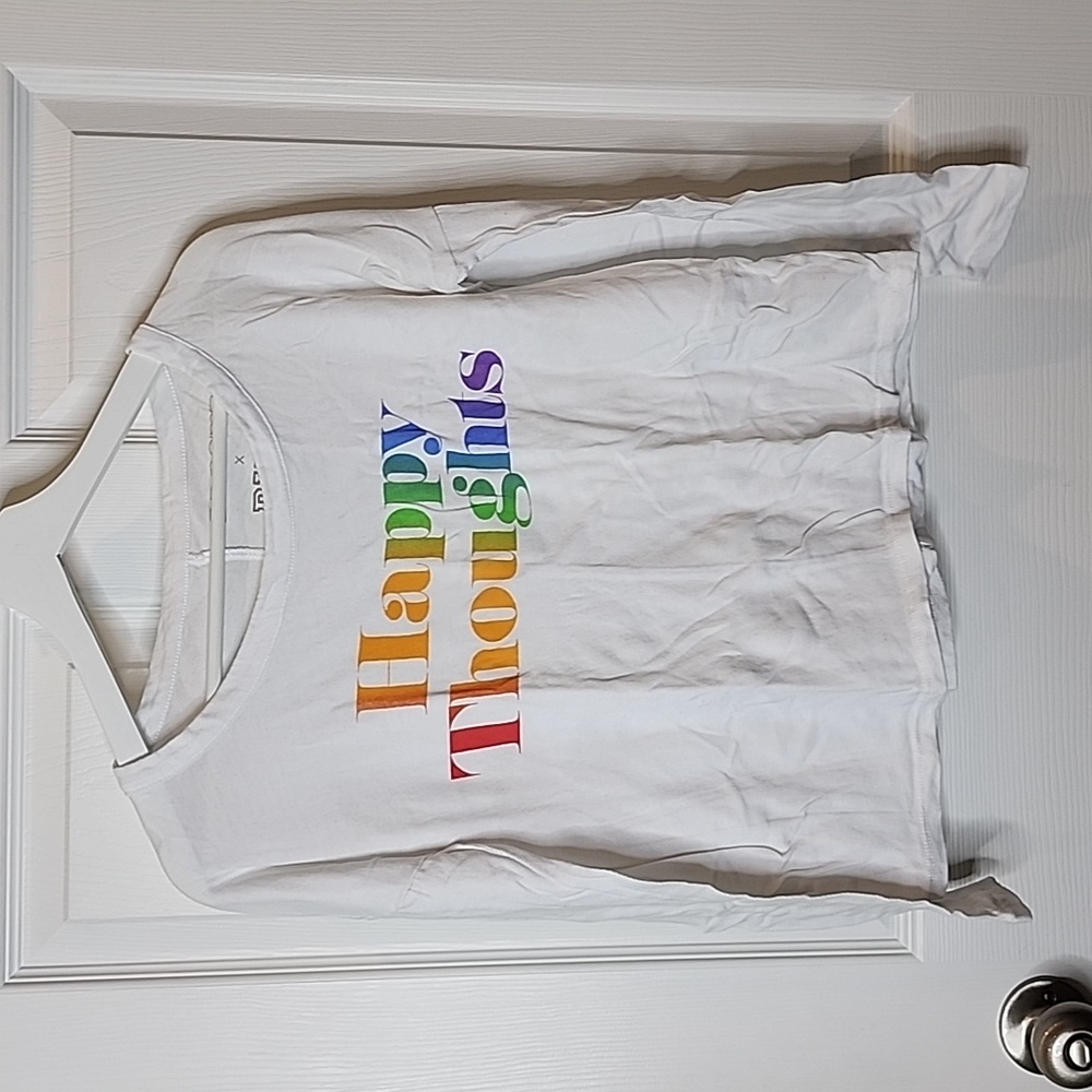 Dreamr x Pink Victoria's Secret Collab Happy Thoughts Long Sleeve T Women's XS